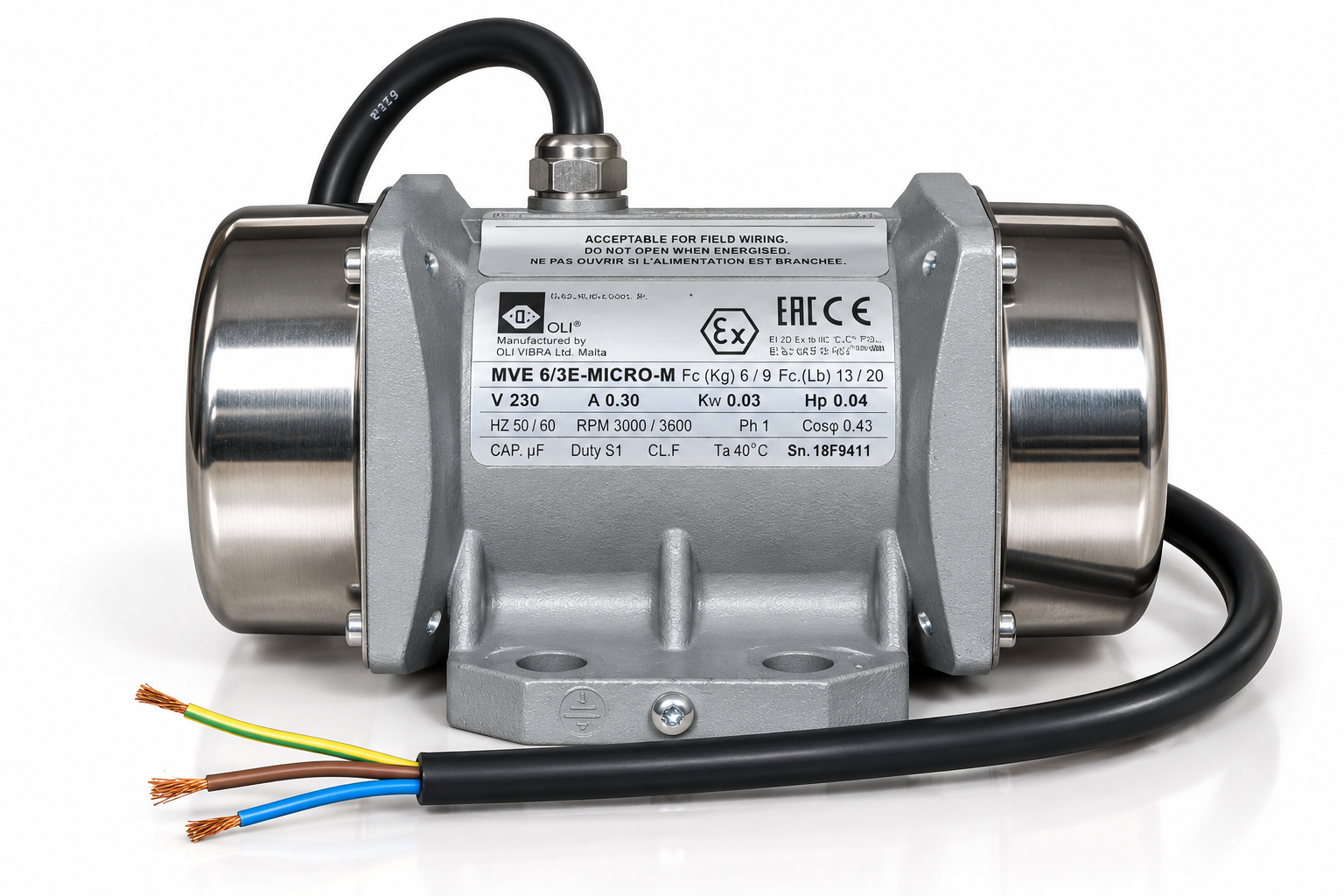 MVE 6/3E MICRO-M - 230V