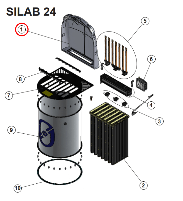 Poklopac SILOTOP filtera